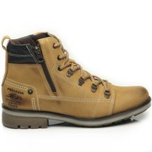 bota masculina couro promoção