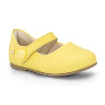 sapato infantil feminino amarelo