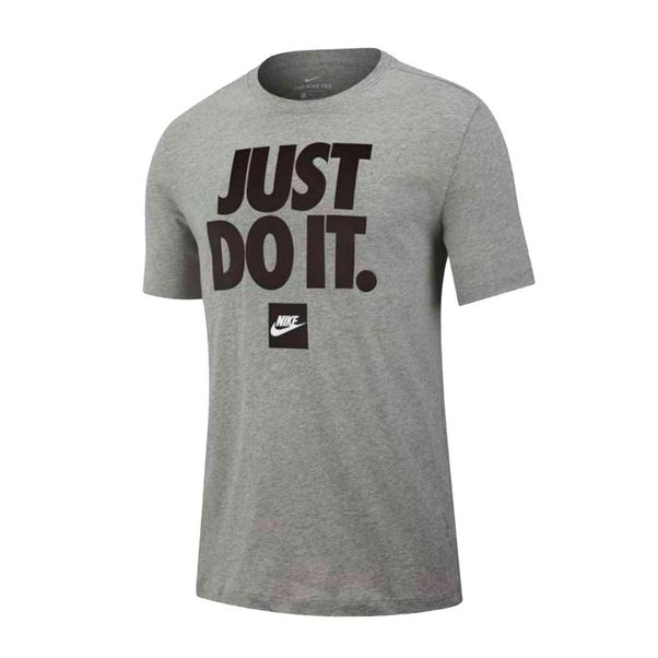 Download Camiseta Nike Just Do It Cinza/Preto - Oscar Calçados ...