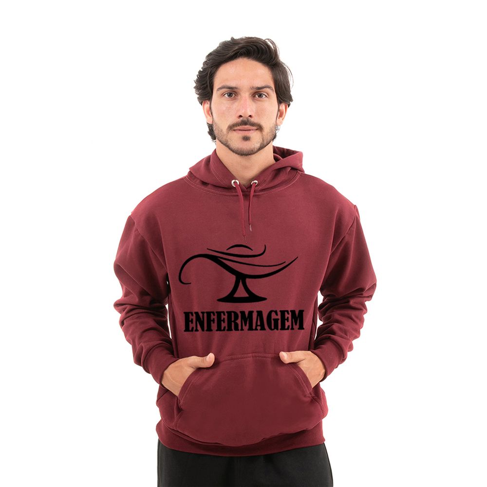 red ugg moletom com capuz