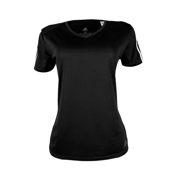 camiseta adidas preta feminina