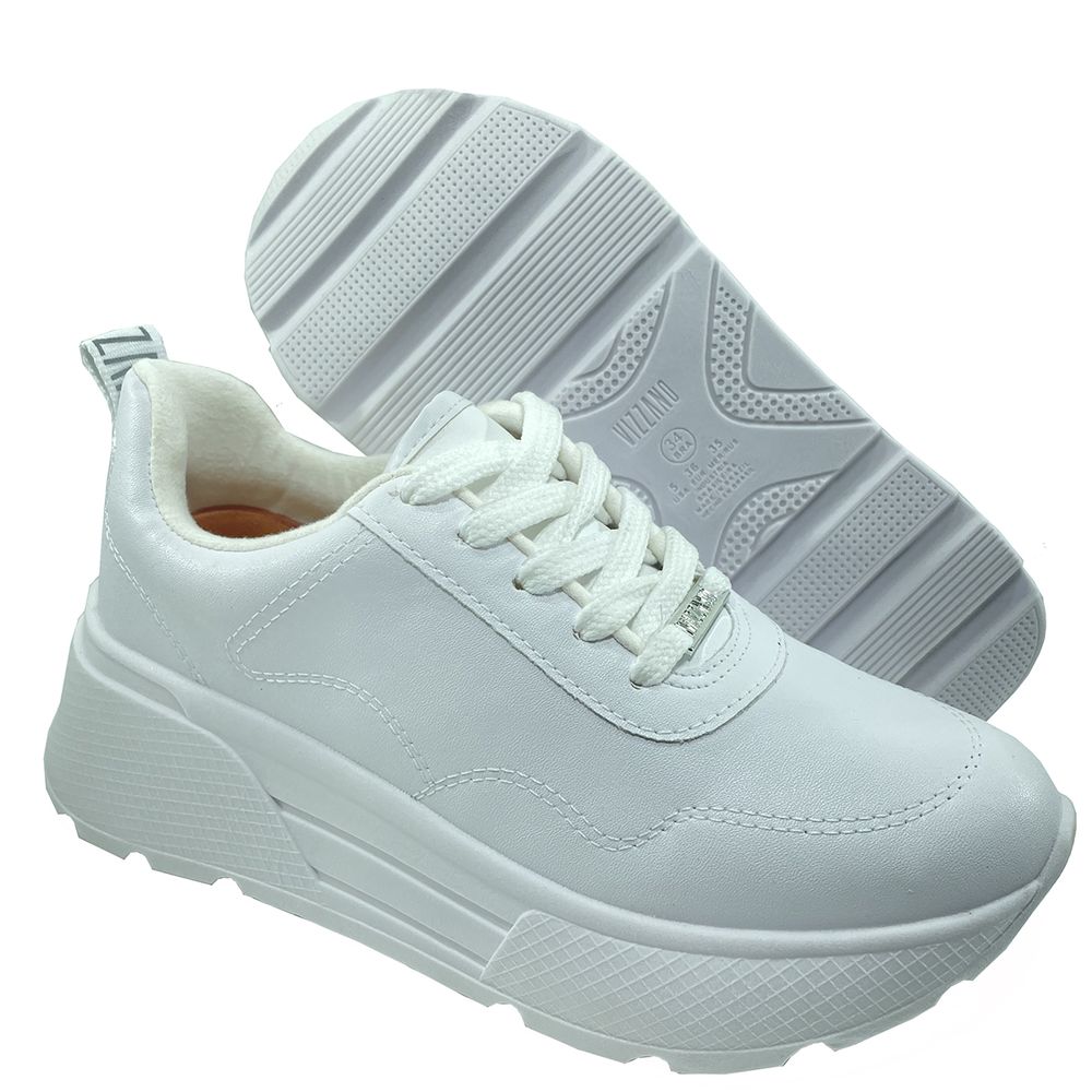 Tenis vizzano pelica store branco