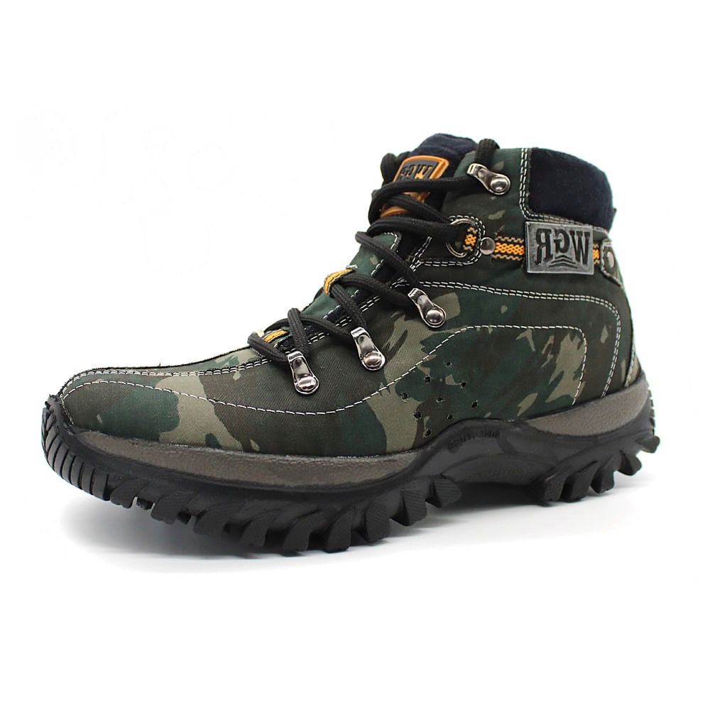 Camouflage Boot Caterpillar Adventure Original Leather Release!