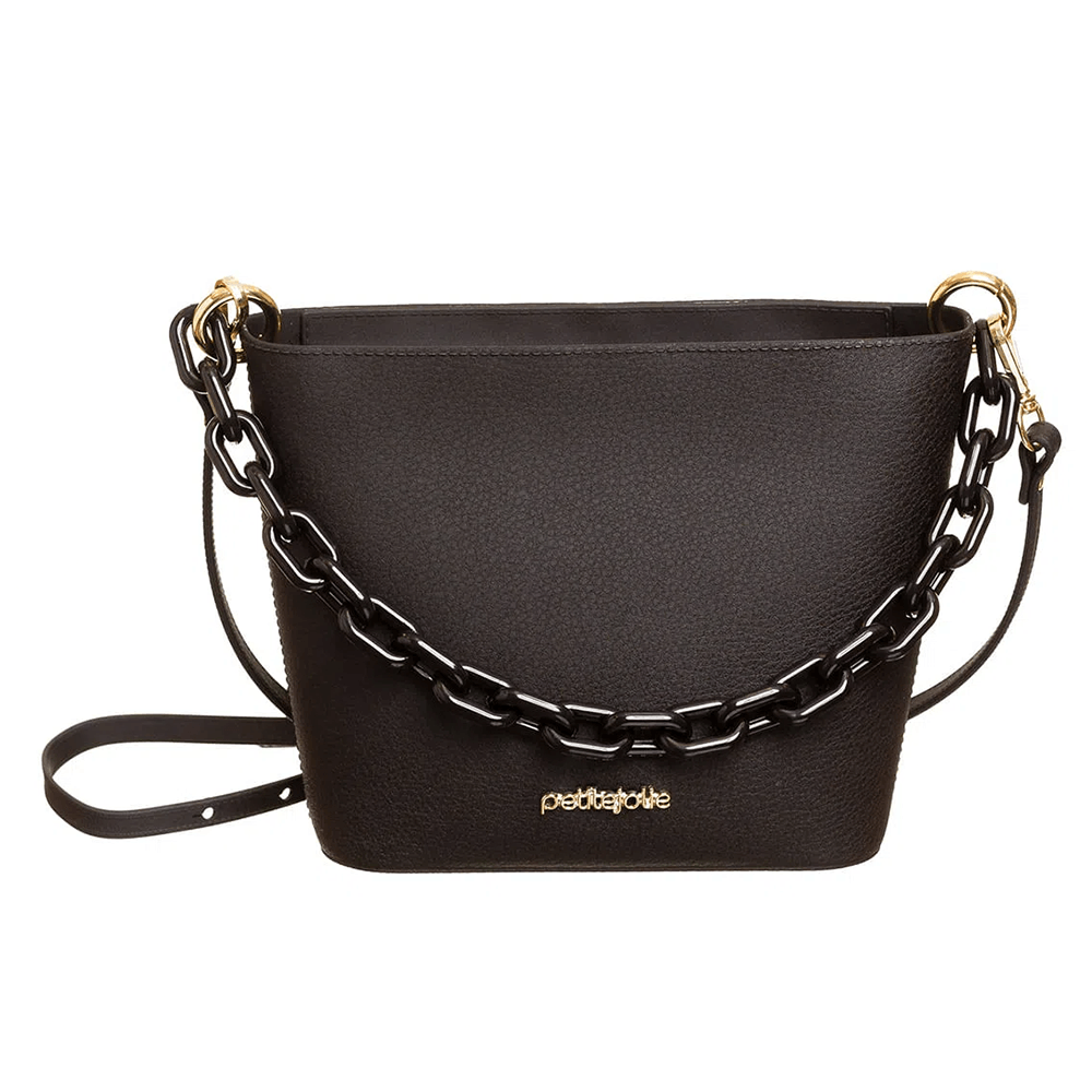 Bolsa Tiracolo Petite Jolie Chains Modern Style Rosa Feminino - itapua