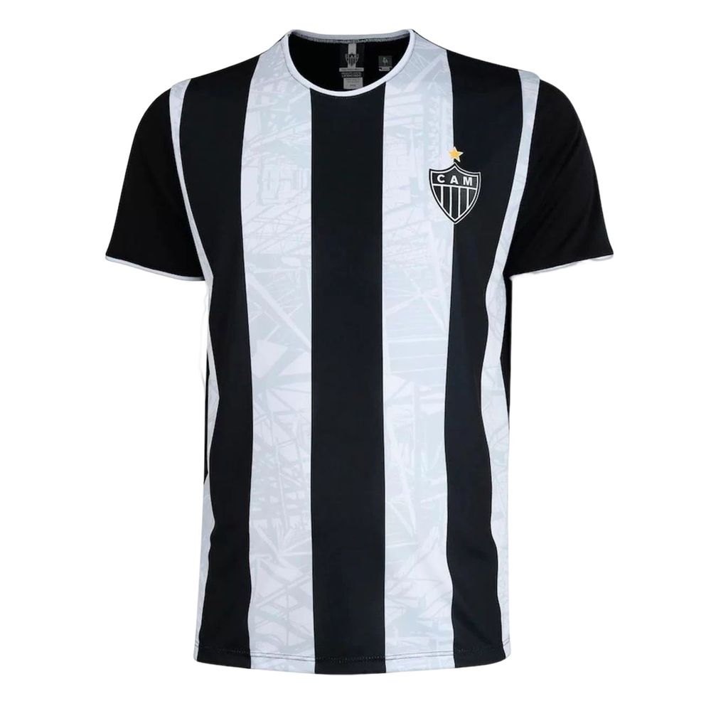 Camisa Flamengo Whip Preta Braziline Infantil - Preto