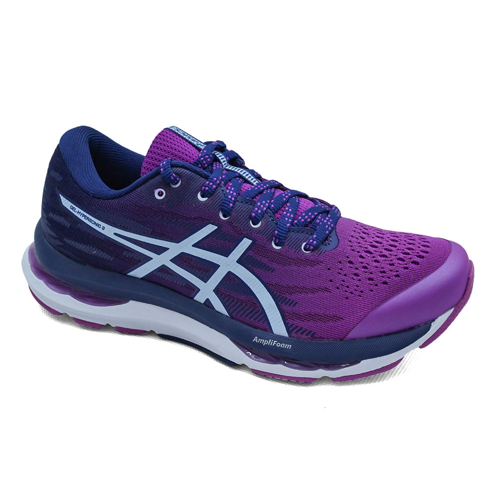 Tênis ASICS GEL-Takumi - Feminino - Preto e Rosa - Tênis Esportivo