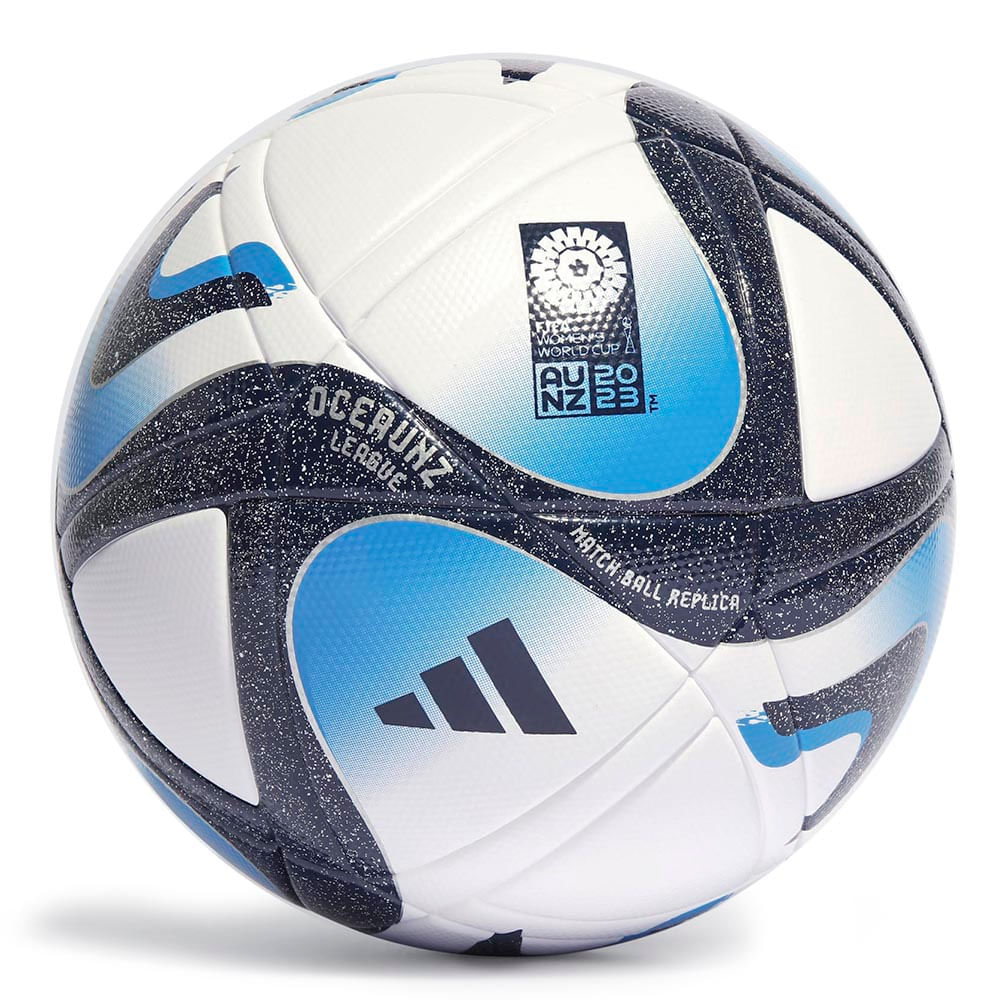Mini Bola Adidas Copa do Mundo 2022 Al Rihla - Branco+Azul