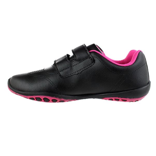 tenis pampili preto com rosa