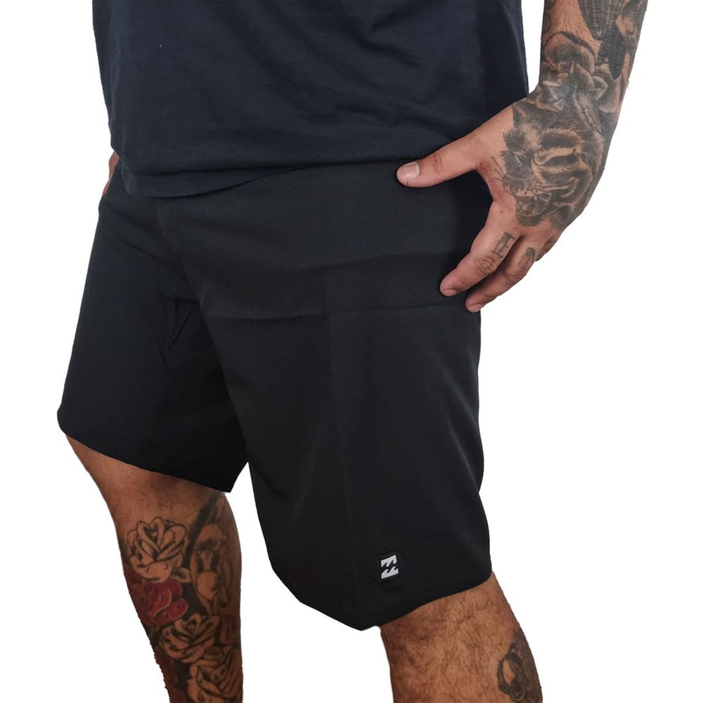 Shorts Hang Loose Texture Preto - Compre Agora