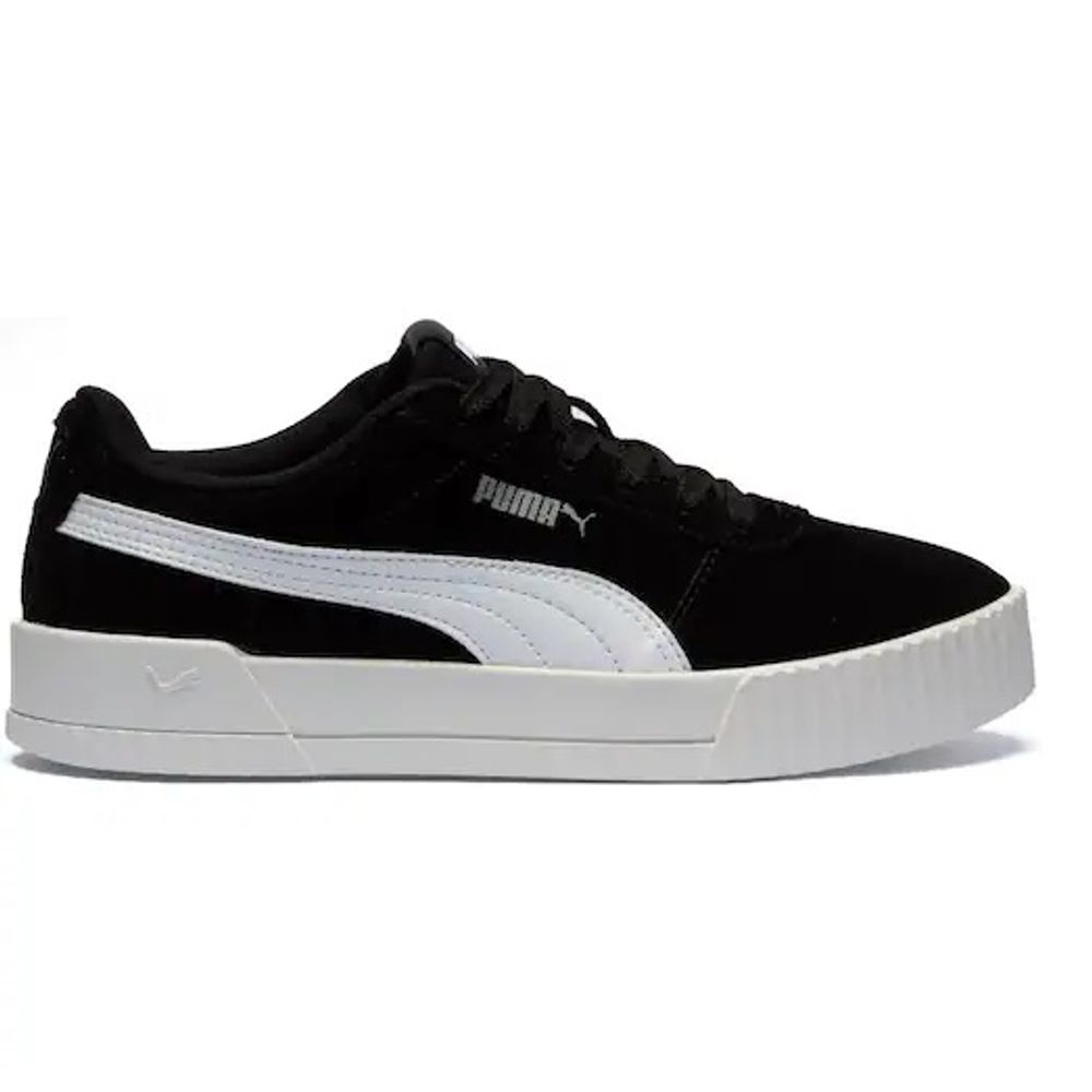 Puma preto e branco hot sale feminino