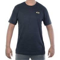 Camiseta Oakley Orec Flowers Recycle Ellipse Blue - Masculina