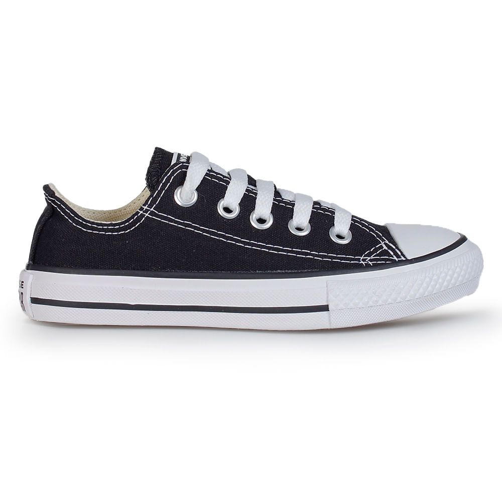 Tênis Converse Chuck Taylor All Star Infantil Vermelho Cru Preto CK00040004  - Menina Shoes