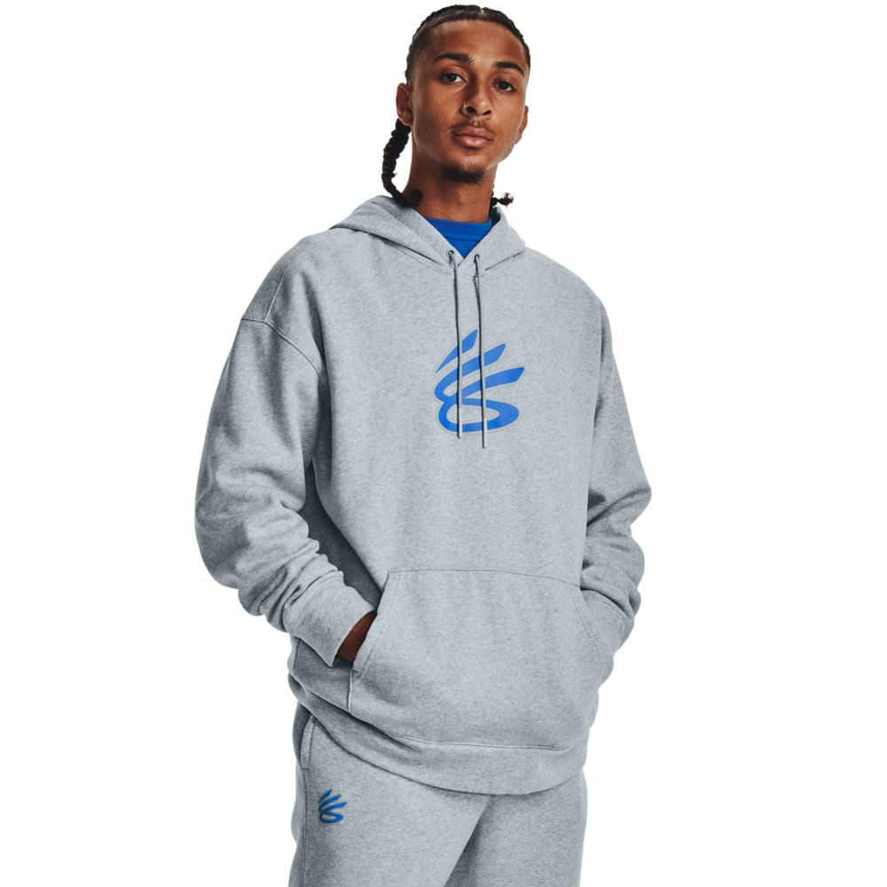 Moletom de Treino Masculino Under Armour Rival Fleece Amp Crew