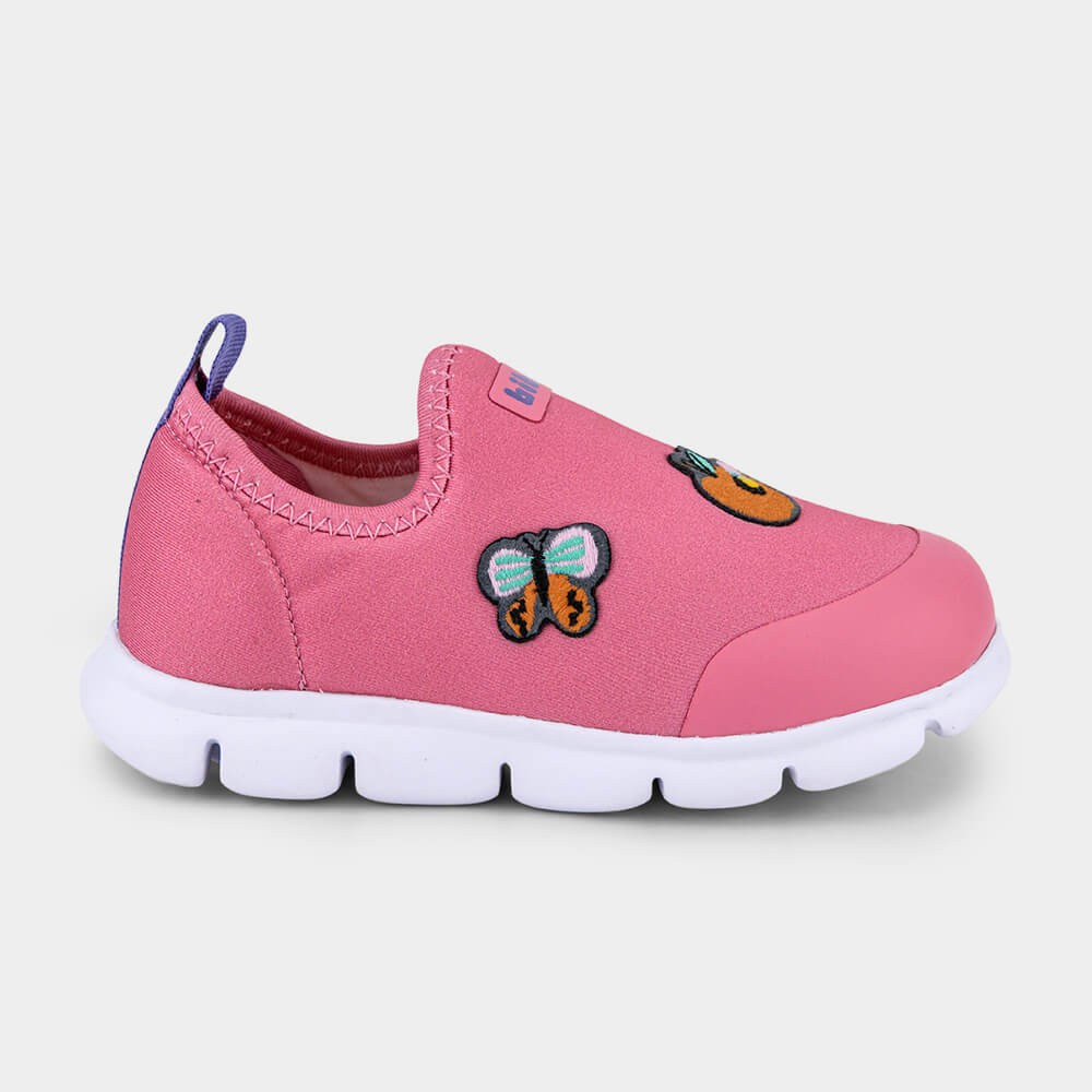 Tênis Infantil Bibi Fly Baby II Rosa e Lilás