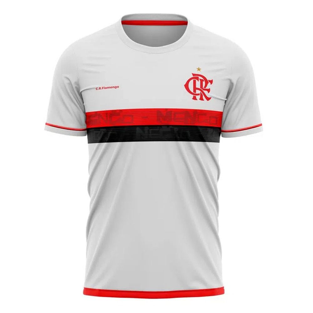 Camisa Flamengo Whip Preta Braziline Infantil - Preto