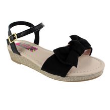 sandalias anabela infantil dakotinha