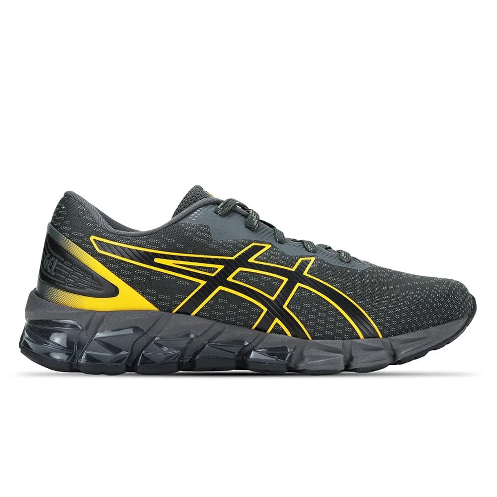 Tenis asics gel-quantum 180 4 2024 feminino - laranja e cinza