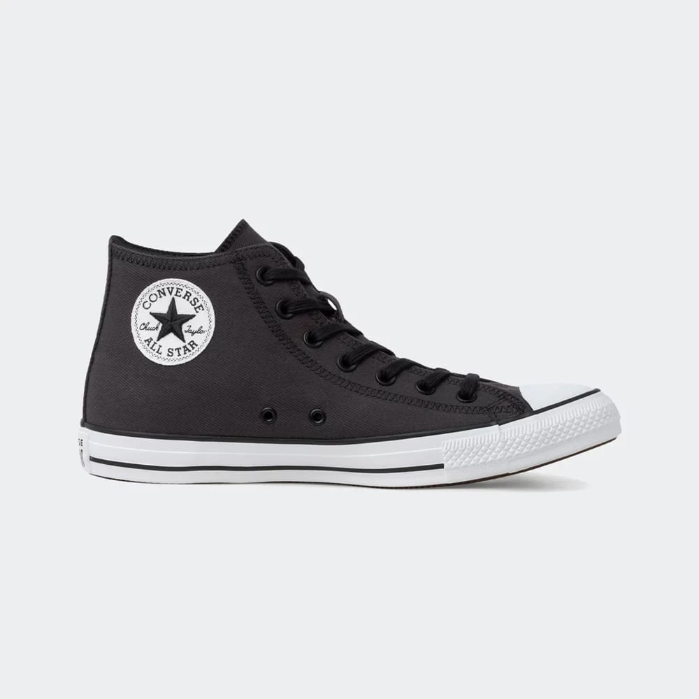 Tênis Converse All Star Chuck Taylor Hi - Preto/Cru/Preto