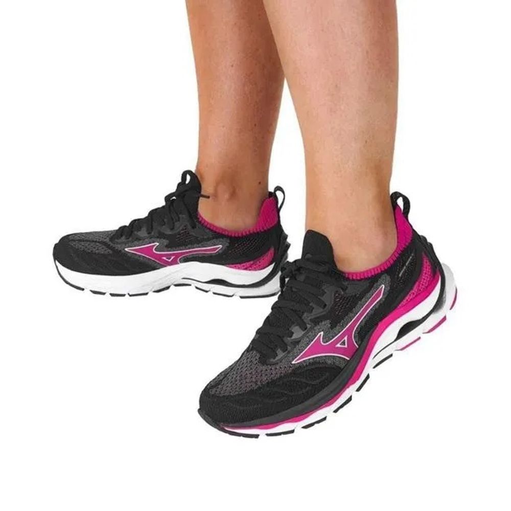 Mizuno wave hot sale mirai feminino rosa