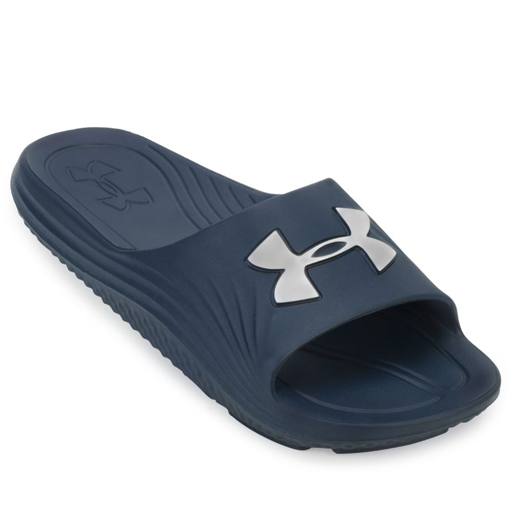 Chinelo Under Armour Core 2 - Branco e Preto