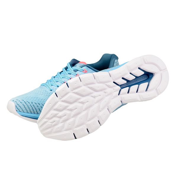tenis olympikus diffuse feminino azul e rosa